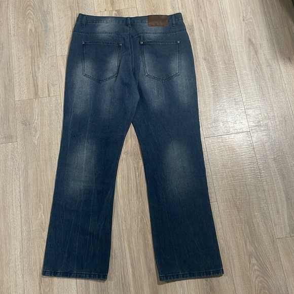 Old Skool Men’s Waist 36 Denim Blue Jeans - Picture 5 of 7